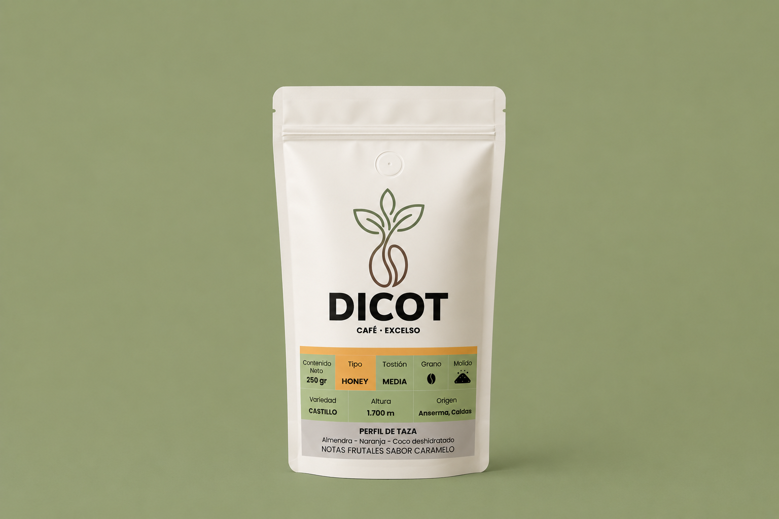 Café Especial DICOT Tipo Honey